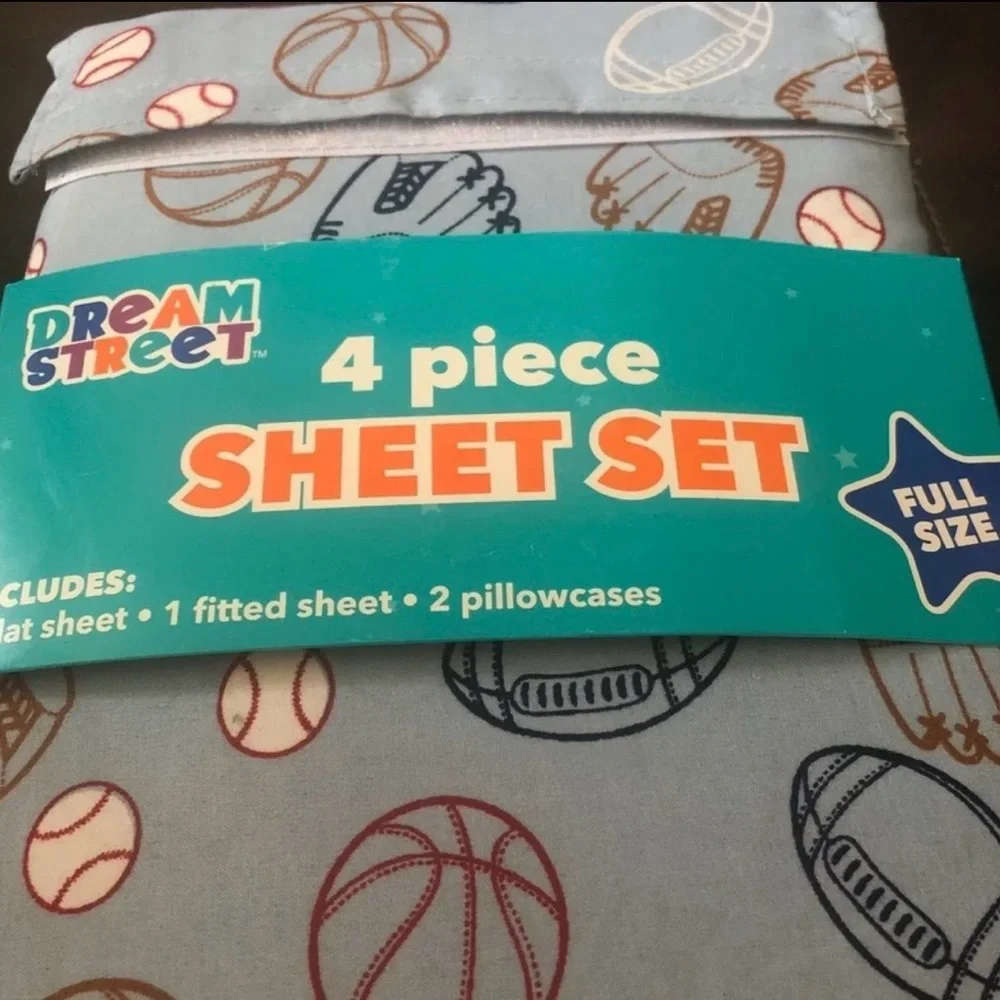 Sheet set Dream Street new full size 4 pieces